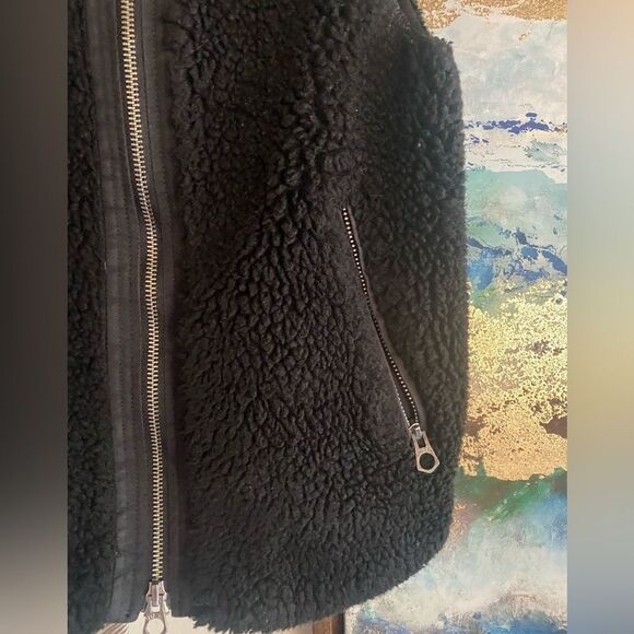 Madewell black teddy vest size XS - Picture 7 of 10